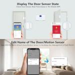 Home Alarm System,12 Pieces Smart Home Alarm Security System DIY No Monthly Fee,Phone Alert,Alarm Siren,Door/Window Sensors,Remotes,Compatible with Alexa and Google, for House Apartment Office,Villa