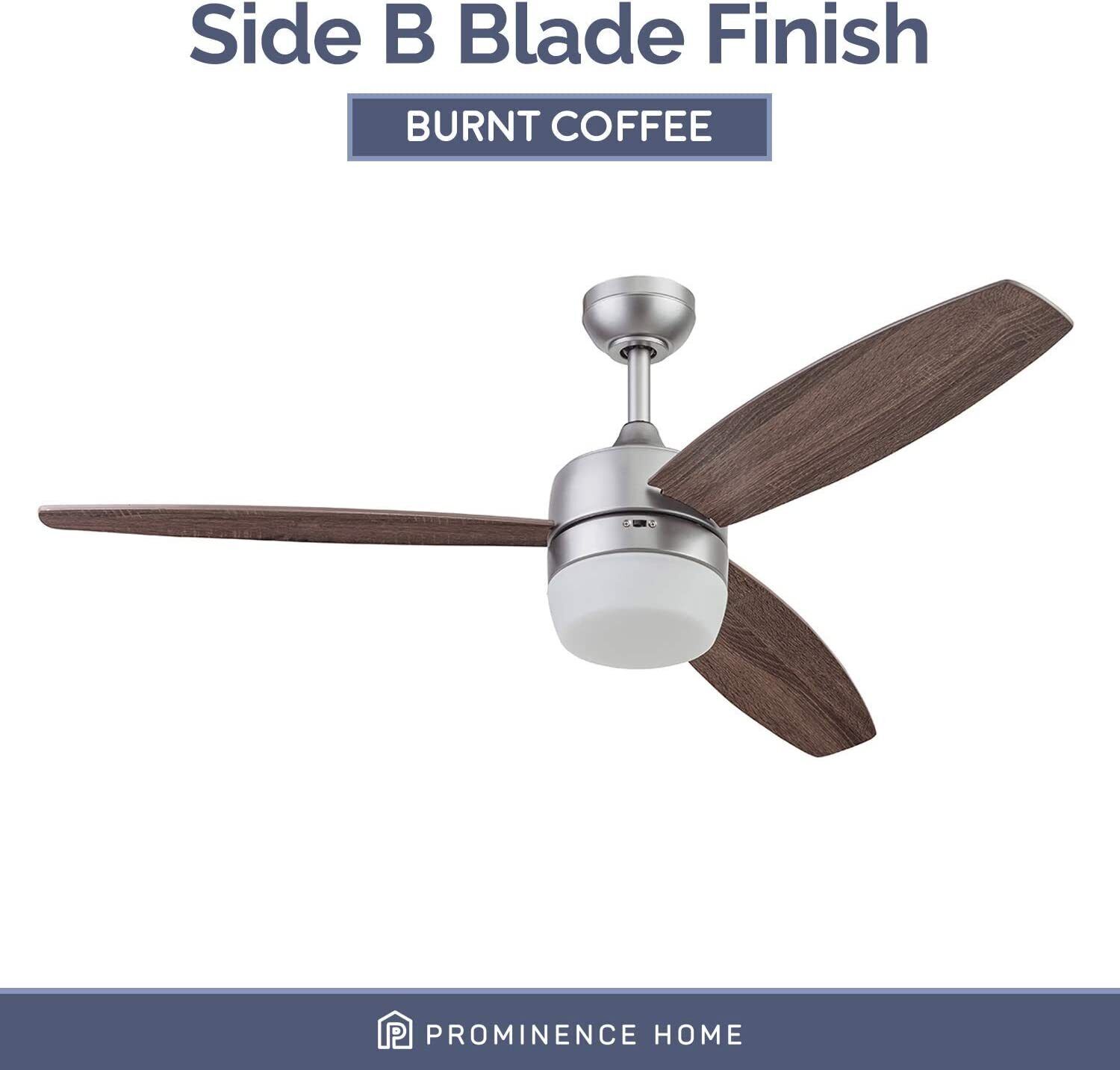 Enoki 52" Smart Ceiling Fan with Light - Pewter