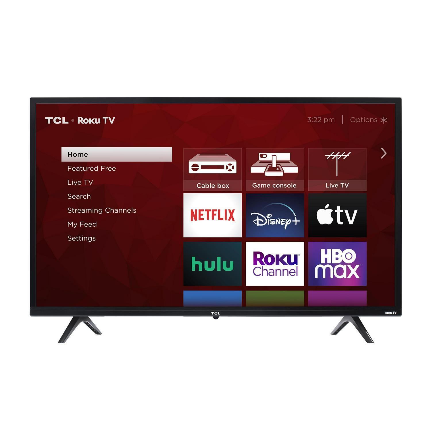TCL 32" 720P HD Roku Smart TV 3 Series