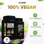 Premium Creatine Monohydrate Powder 1kg - 200 Servings
