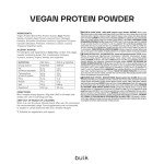 Vegan Protein Powder - Unflavoured Plant-Based Shake