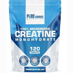 Vegan Creatine Monohydrate Tablets for Workouts