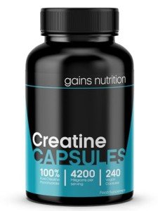 High Strength GN Creatine Capsules - 240 Count