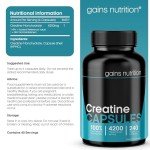 High Strength GN Creatine Capsules - 240 Count