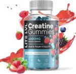 Creatine Monohydrate Gummies - 4000mg Mixed Berry