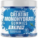 Unique Physique Creatine Gummies - Blue Raspberry Flavor