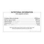 High Strength Creatine Monohydrate Capsules, 240 Count