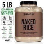 Organic Brown Rice Protein Powder - 5lbs Vegan