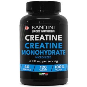 Bandini® Creatine Monohydrate 3000mg - Energy Boost Supplement