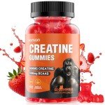 Creatine Gummies with BCAAs for Enhanced Performance