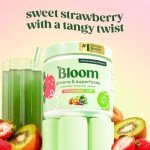 Bloom Nutrition Super Greens Powder - Strawberry Kiwi