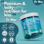 Premium Creatine Gummies with BCAAs and Electrolytes