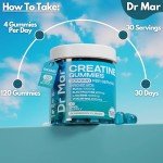 Premium Creatine Gummies with BCAAs and Electrolytes
