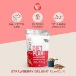 Vegan Protein Powder - Strawberry Cream - 500g