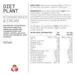 Vegan Protein Powder - Strawberry Cream - 500g