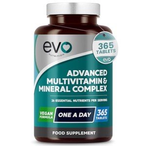 EVO Nutrition Vegan Multivitamins - 365 Tablets