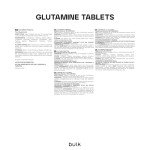 Bulk L-Glutamine Tablets – 3000 mg, 180 Count