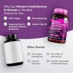 Vegan Women's Multivitamins with Hyaluronic Acid - 180 Tablets
