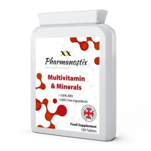Daily Multivitamins & Minerals with Iron - 180 Tablets