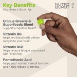 Nutriburst NutriGreens Gummies: 22 Superfoods Blend