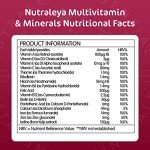 Nutraleya Plant-Based Multivitamins for Ages 12+