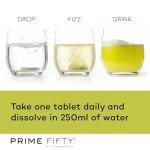 Prime Fifty Super Greens+ Effervescent Multivitamins Tablets