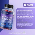 Vegan Multivitamin Gummies for Adults - 60 Count