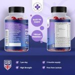 Vegan Multivitamin Gummies for Adults - 60 Count