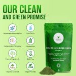 Organic Super Greens Powder - 6 Greens Blend