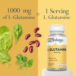 High Strength Vegan L-Glutamine - 100 Capsules
