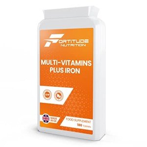 High Strength Multivitamin Plus Iron Tablets - 180 Count