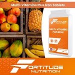 High Strength Multivitamin Plus Iron Tablets - 180 Count
