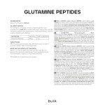 Glutamine Peptides Powder - 500g, 166 Servings