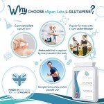 L-Glutamine 500mg 90 Capsules for Muscle Recovery