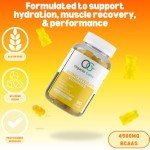 Lemon BCAA Gummies - 90 Count for Recovery