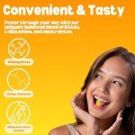 Lemon BCAA Gummies - 90 Count for Recovery