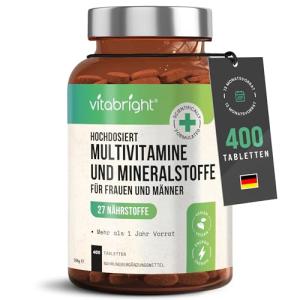 VitaBright High Strength Vegan Multivitamins for Adults