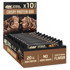 No-Sugar Protein Bars for Bodybuilders: Optimum Nutrition, Chocolate Brownie