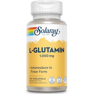 High Strength Vegan L-Glutamine - 100 Capsules