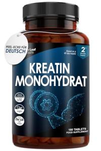 3000 mg Vegan Creatine Capsules - 180 Count