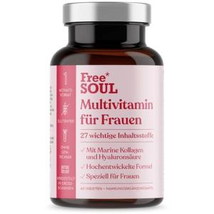 Women's Multivitamins with Marine Collagen & Hyaluronic Acid