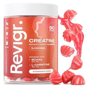 Revigr Creatine Gummies with BCAAs & L-Carnitine