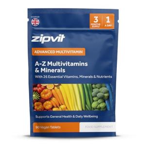 Vegan A-Z Multivitamin Tablets for Men and Women