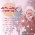 Vegan A-Z Multivitamin Tablets for Men and Women