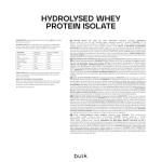 Hydrolysed Whey Protein Isolate - Unflavoured 500g
