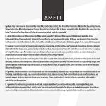 Amfit Nutrition Vanilla Whey Protein Powder, 33 Servings