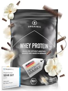 Organic Vanilla Whey Protein - Grass Fed 1000g