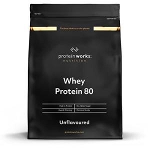 Whey Protein 80 Concentrate - Unflavoured, 16 Shakes