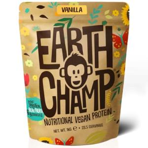 EarthChamp Vegan Protein Powder - 1kg Vanilla