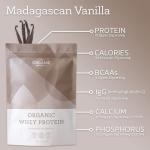 Madagascan Vanilla Organic Whey Protein Powder 400g